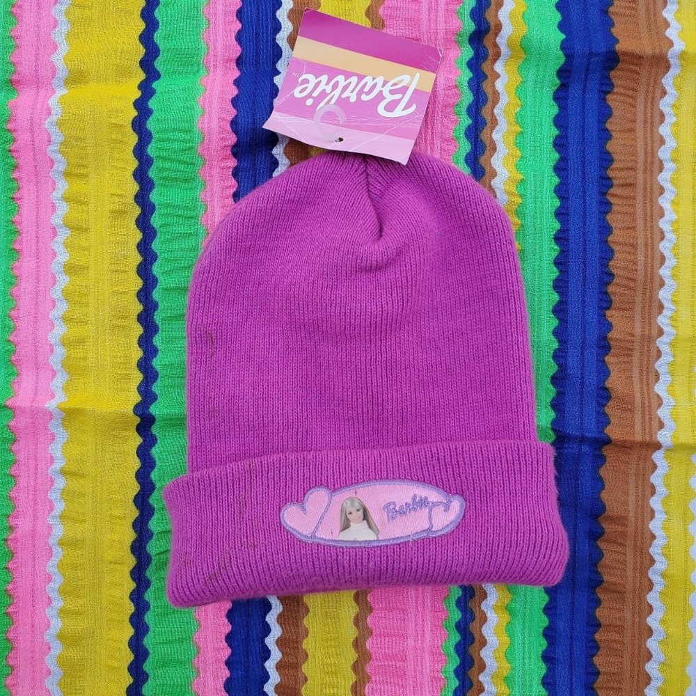 2000s Deadstock Barbie Beanie Never